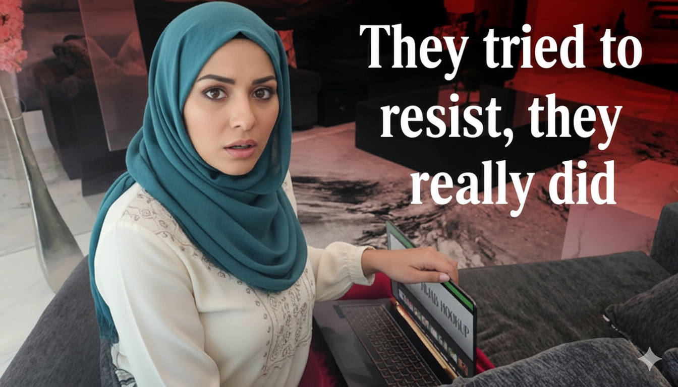 [PMV] Hijabi sluts try to resist