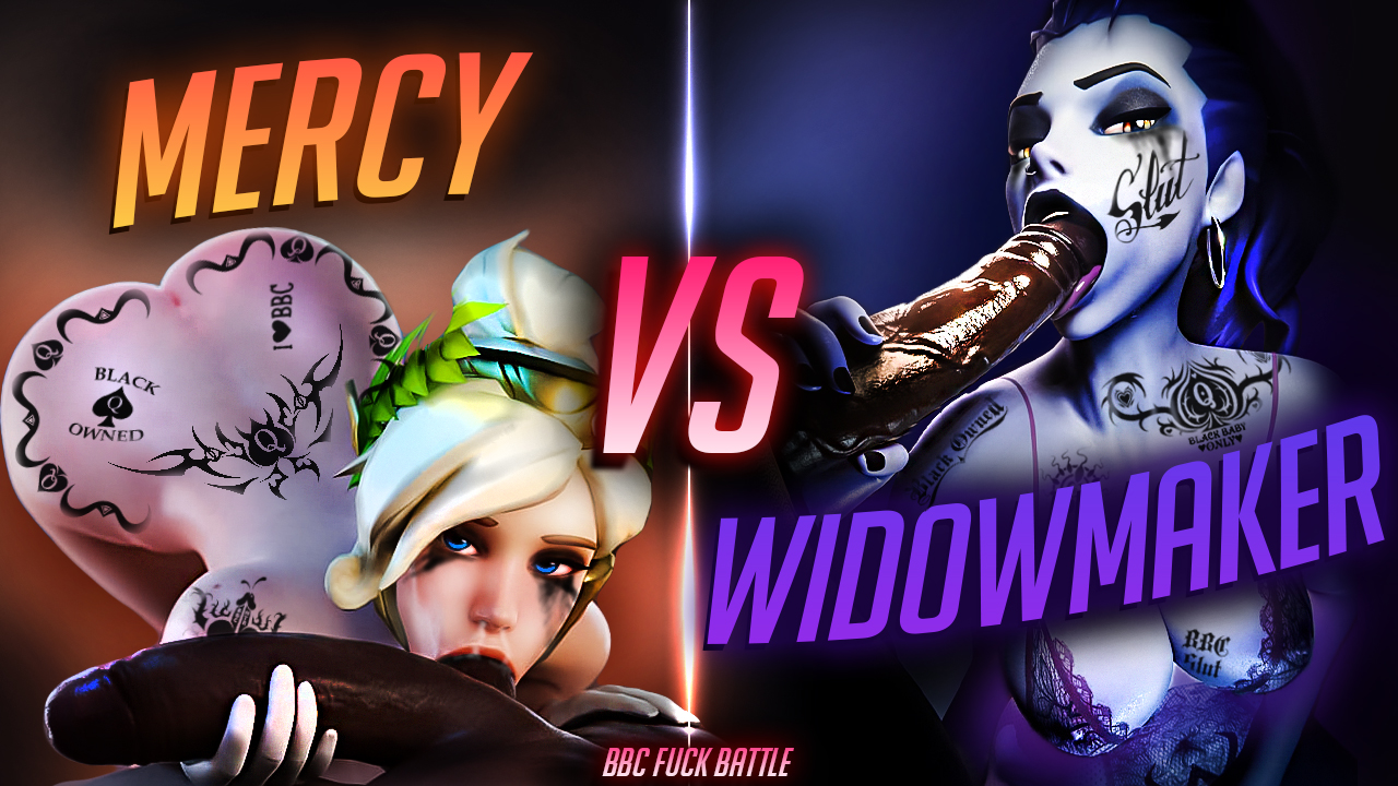 Mercy VS Widowmaker | BBC Fuck Battle | Round 1