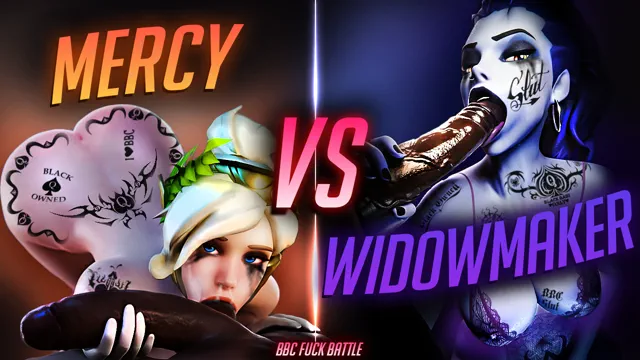Mercy VS Widowmaker | BBC Fuck Battle | Round 1