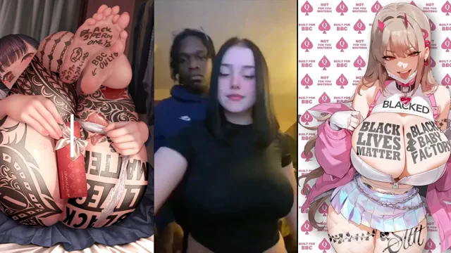 glossyprincessPMV - BBC mix 2d hard fuck
