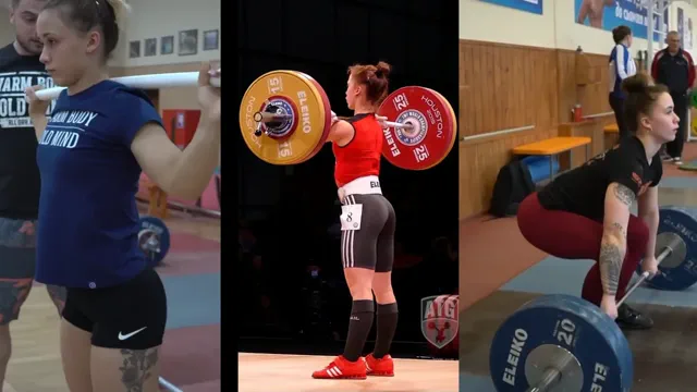 Hot Weighlifter Rebeka Koha