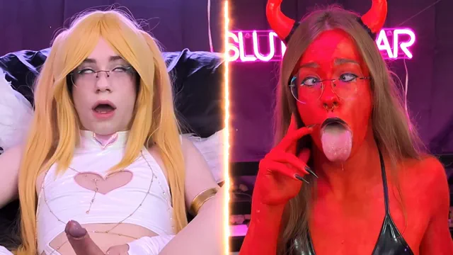 Angel VS Devil Femboy Cosplay