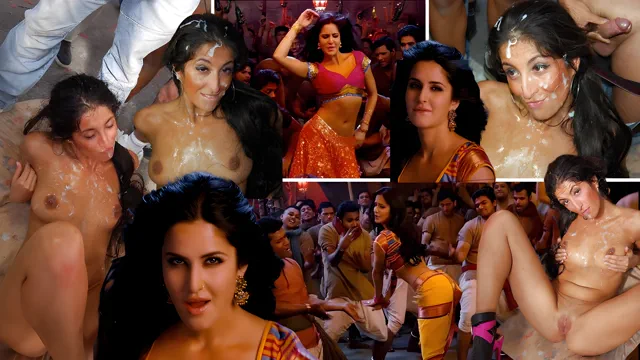 Katrina Kaif  &  Zahia - { 150 Men Bukkake }  PMV Edit
