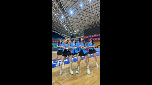 hundreds of asian dancing baddies