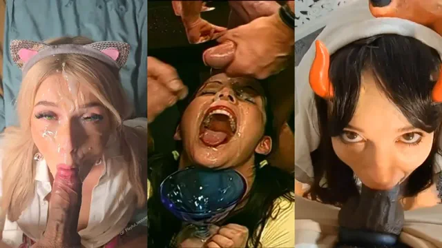 Give me a sign (Bukkake Splitscreen)