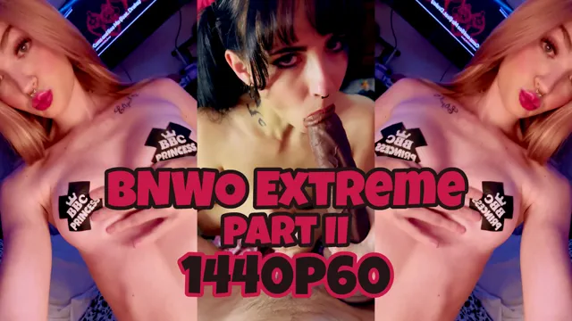 BNWO Extreme Part II with Rampage - BBC Cuck & QoS Goonette Snowbunny Amateur Splitscreen Compilation - 1440p 60fps Mogged Hardtekk PMV Made by CheekyGooner