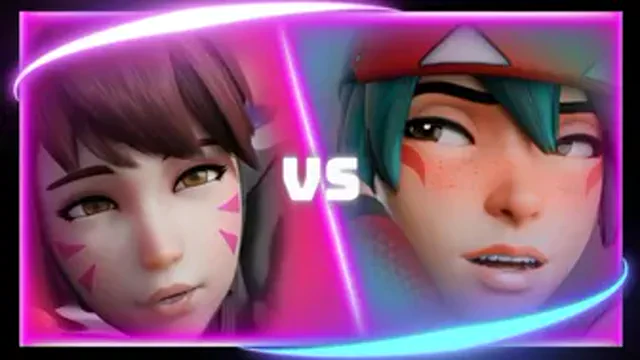 D.Va vs Kiriko