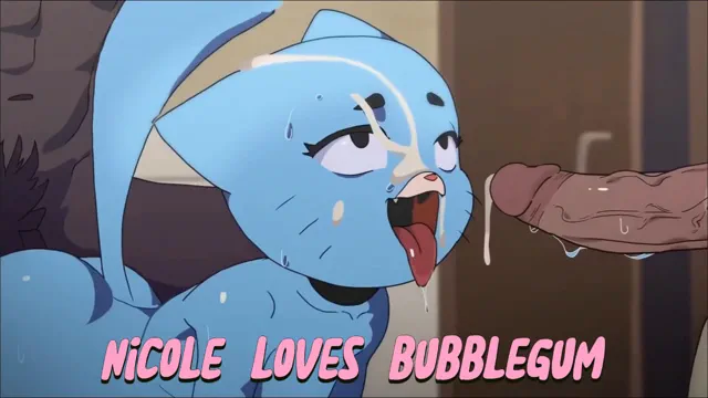 Nicole loves bubblegum