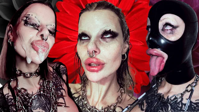 Tik Tok Goth Turned Cock Sock