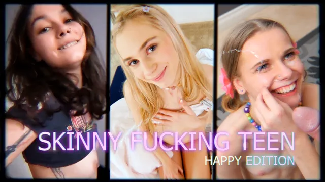 Tiny Skinny Litte Teen Happy Edition