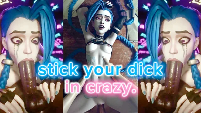 stick your dick in crazy: a jinx (arcane) bbc hmv