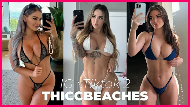 ThiccBeaches PMV - IG Baddies x TikTok Thots 2