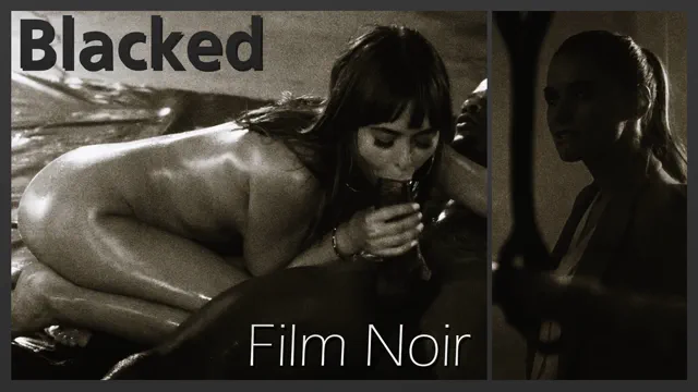Blacked Noir (40's film noir style)