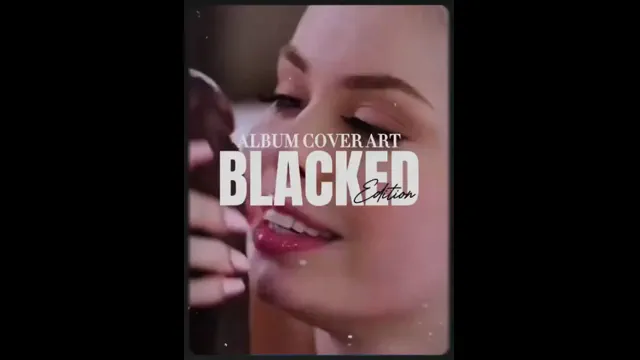 Album Cover Art BLACKED Edition ♠️