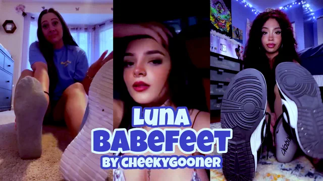 Luna - Nonnude Babefeet Foot Fetish Tiktok Splitscreen
