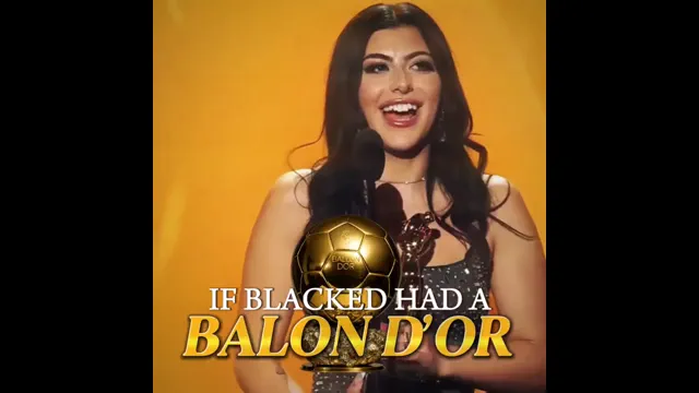 Blacked Balon D’or Award