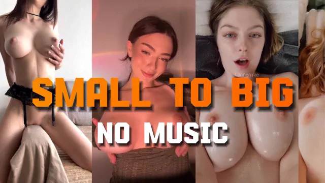 From Small to Big Tits - Tits Progression - No Music
