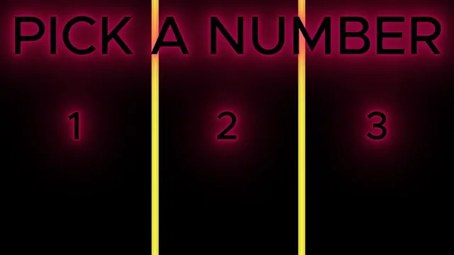 Pick a number