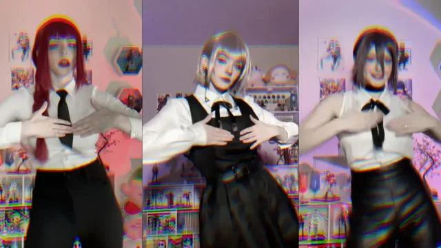 Arimekku @Occultmage NN Non-nude synced TikTok splitscreen