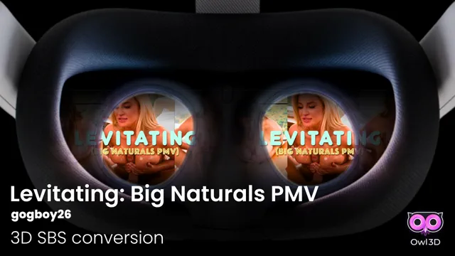 Levitating: 4K Big Naturals Vixen PMV - VR 3D SBS Conversion