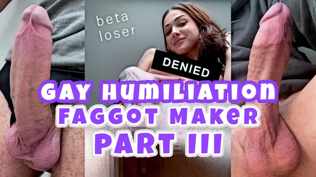 Gay Humiliation Faggot Maker Part III - Femdom Hypno Cock Worship JOI PMV