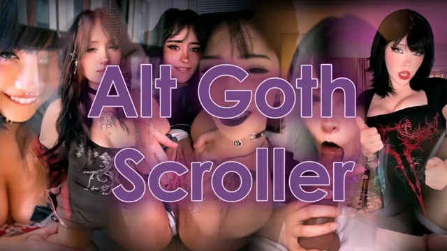 Alt Goth Scroller - Clockapp