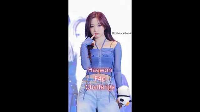 Nmixx Haewon Kpop Fap Challenge Metronome