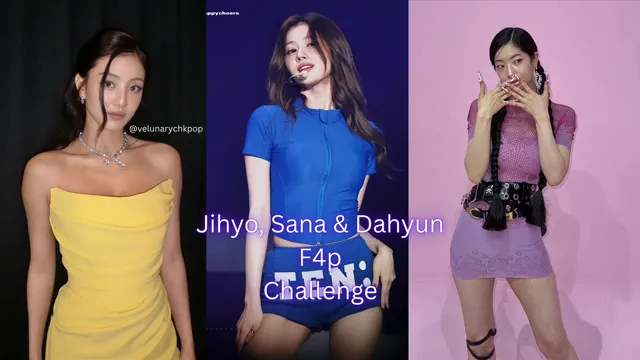 Twice Jihyo, Sana & Dahyun Kpop Fap Challenge Metronome