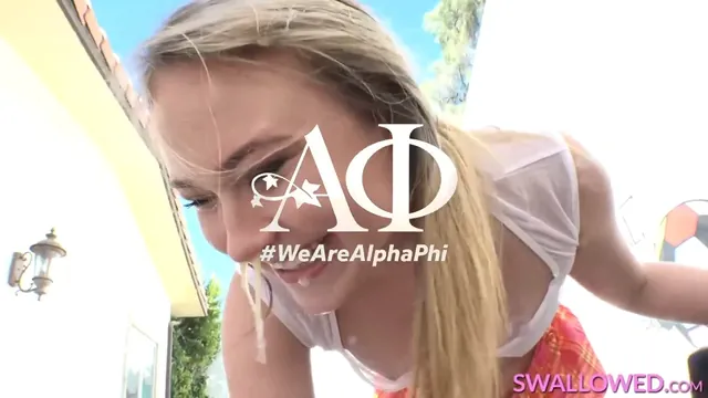 Zelda & Alyssa Sorority Cock-sucking Promo